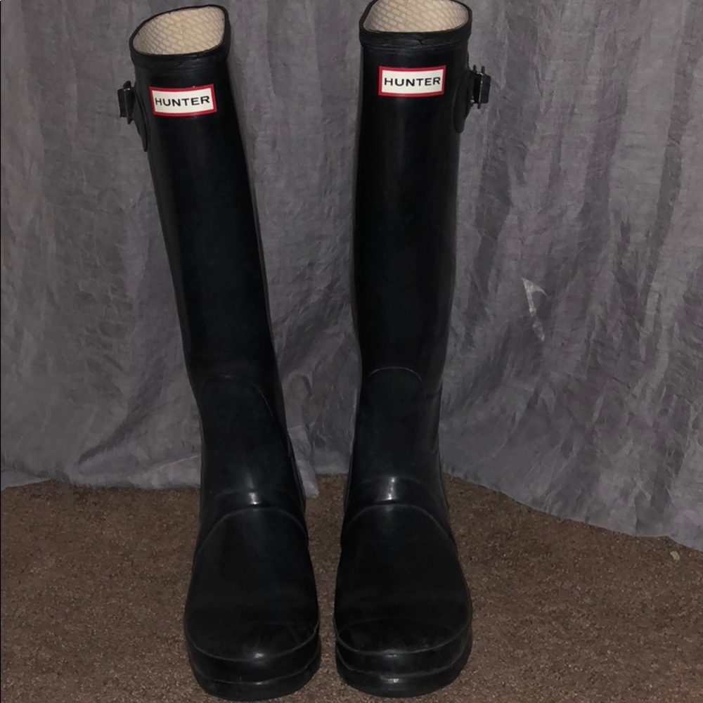 Women’s Black Hunter Boots - Tall